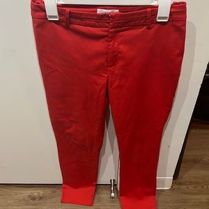 Calvin Klein Red Dress Pants